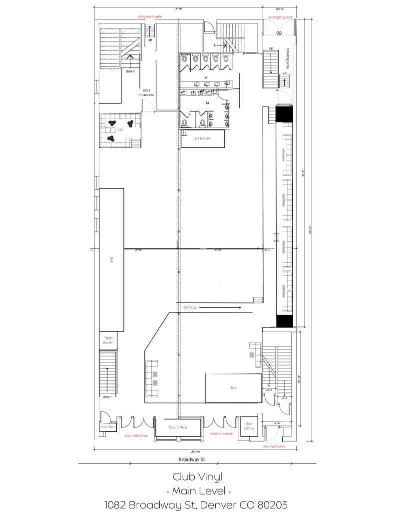 Main Floor Floorplan