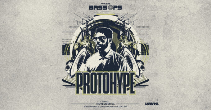 Protohype at Club Vinyl in Denver Event Flyer Nov 1