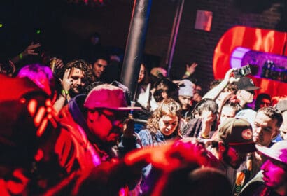 Fans at Bass Ops Club Vinyl