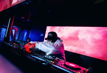 7L performing at Bass Ops Club Vinyl