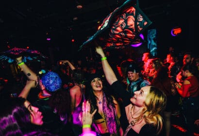 Fans at Bass Ops Club Vinyl