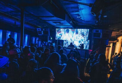 Chango performing at Bass Ops Club Vinyl