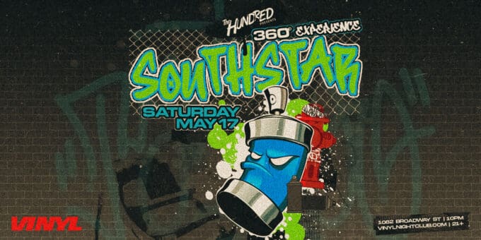 southstar at Club Vinyl in Denver Event Flyer May 17