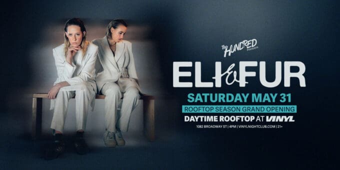 Eli & Fur at Club Vinyl in Denver Event Flyer May 31