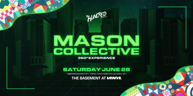 Mason Collective at Club Vinyl in Denver Event Flyer June 28
