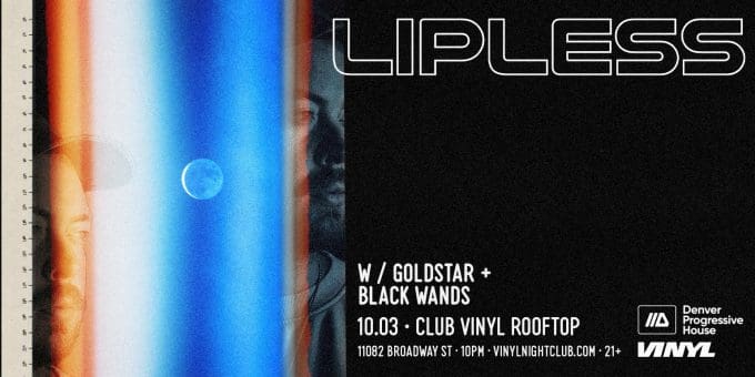 Lipless at Club Vinyl in Denver Event Flyer Oct 3