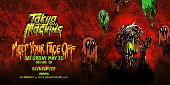 Tokyo Machine at Club Vinyl in Denver Event Flyer May 30