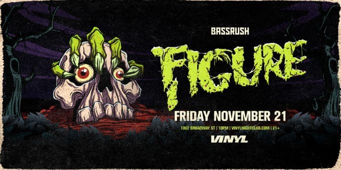 Figure at Club Vinyl in Denver Event Flyer Nov 21