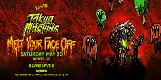 Tokyo Machine at Club Vinyl in Denver Event Flyer May 30