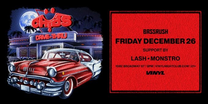Chibs at Club Vinyl in Denver Event Flyer Dec 26