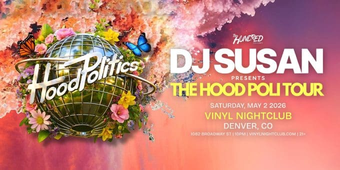DJ Susan at Club Vinyl in Denver Event Flyer May 2