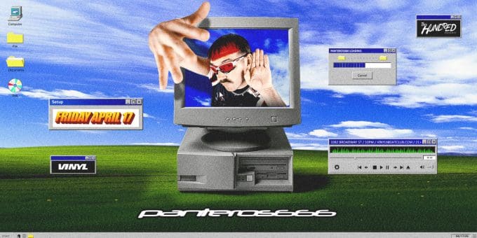 Panteros666 at Club Vinyl in Denver Event Flyer 4/17