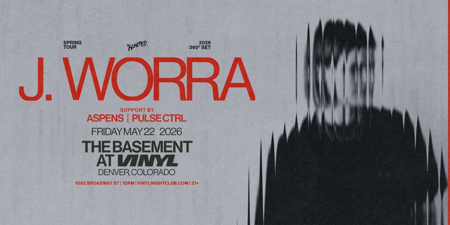 J. Worra | EDM DJ Music Concert Show 2026 May 22 | Club Vinyl