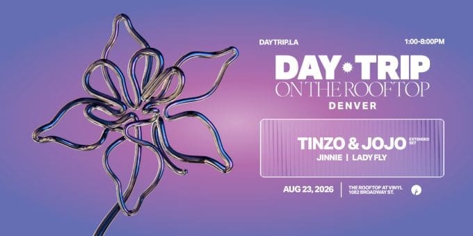 Tinzo & Jojo at Club Vinyl in Denver Event Flyer Aug 23