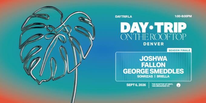 Day Trip at Club Vinyl in Denver Event Flyer Sept 6