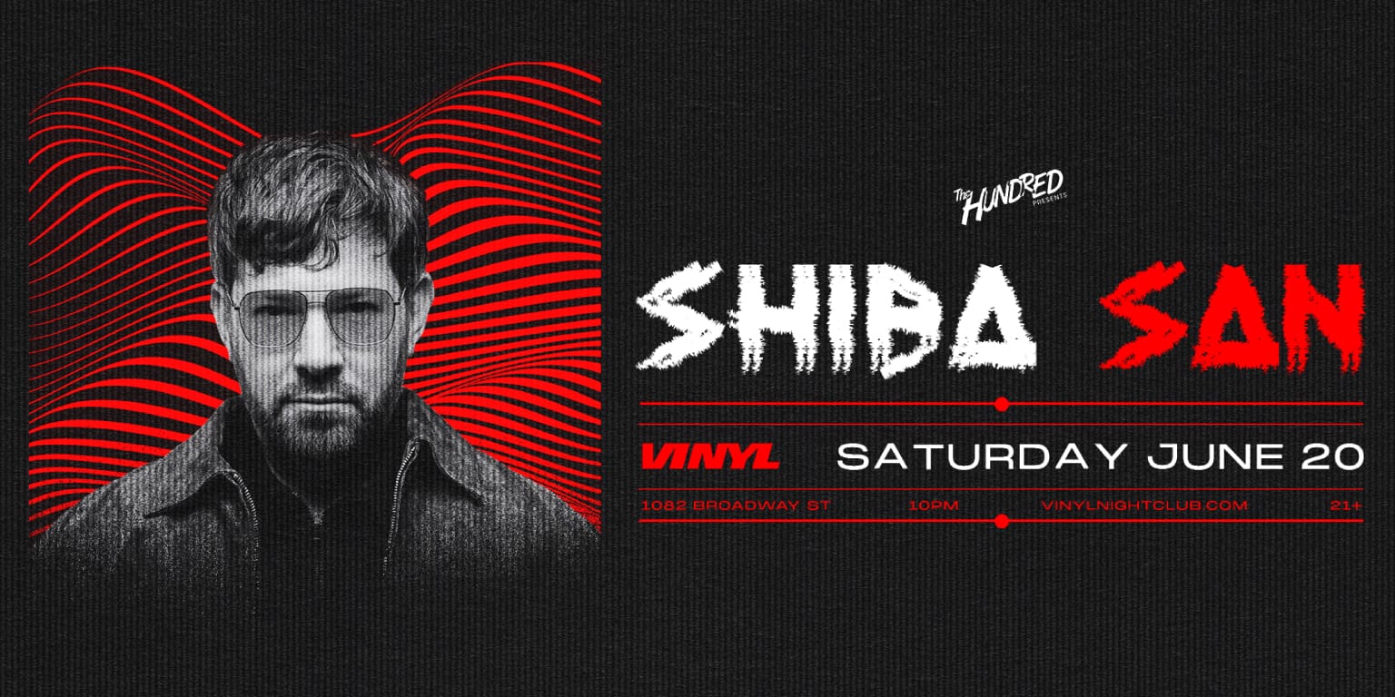 Shiba San | EDM DJ Music Concert Show 2026 6/20 | Club Vinyl