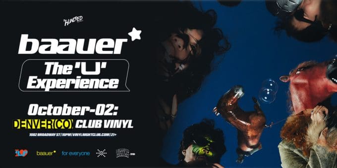 Baauer at Club Vinyl in Denver Event Flyer on 10/2