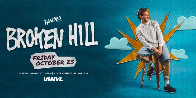 Broken Hill at Club Vinyl in Denver Event Flyer 10/23