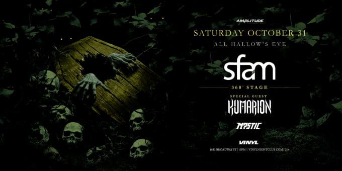 sfam kumarion m?stic at Club Vinyl in Denver Event Flyer oct 31